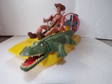 Big Jim auf Krokodil Jagd mit