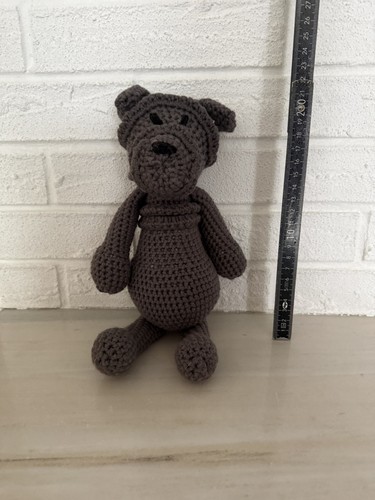 Gehäkelte figur hund - gehäkelte, pei