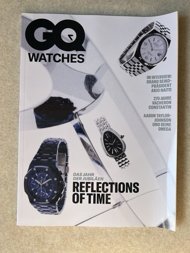Watches 2025 magazin - gq,