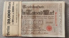 Reichsmarkscheine, 20 St./ je