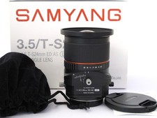 Samyang T-S 24mm 3.5 ED AS UMC Tilt/Shift  Objektiv Canon Gewährleistung 1 Jahr