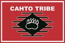 Aufkleber Cahto Indianer Flagge Fahne 18 x 12 cm Autoaufkleber Sticker