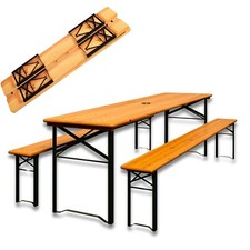 Divid bierzeltgarnitur holz - divid®,