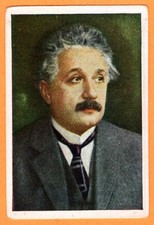 Albert Einstein Sammelbild