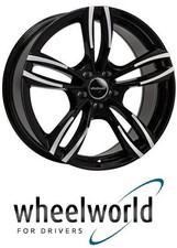 4x Wheelworld WH29 8,5X18 5/120 ET35 Schwarz Hochglanzpoliert