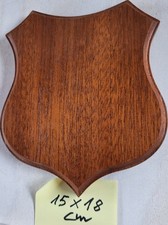 Wandschild, Holzplakette für Wappen / Embleme / Reliefs. Echtholz