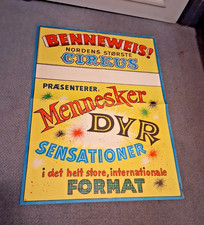 1962c (DK) plakat 84x60 CIRKUS