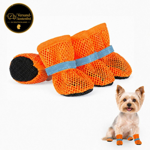 Hundeschuhe sommer mesh 4er - mesh,
