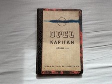 Opel Kapitän Teile Katalog Juni 1939 Ersatzteil 1. Auflage Buch Heft Werkstatt 