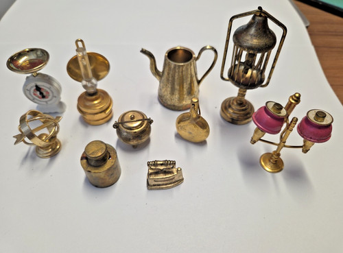Messing miniaturen konvolut - 10,