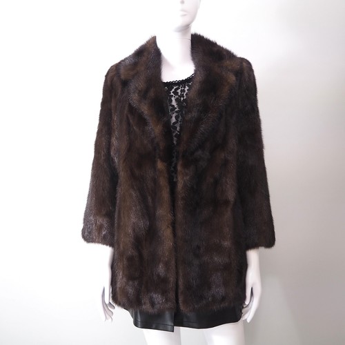 Vintage echt dunkel nerz - vintage, pelz