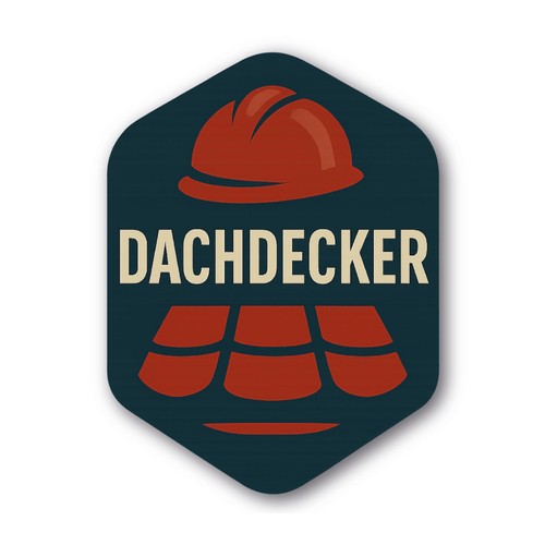Berufssticker dachdecker mit - berufssticker,