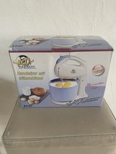 M.D. Germany Handmixer mit Rührschüssel - 300W - 7 Speed Control