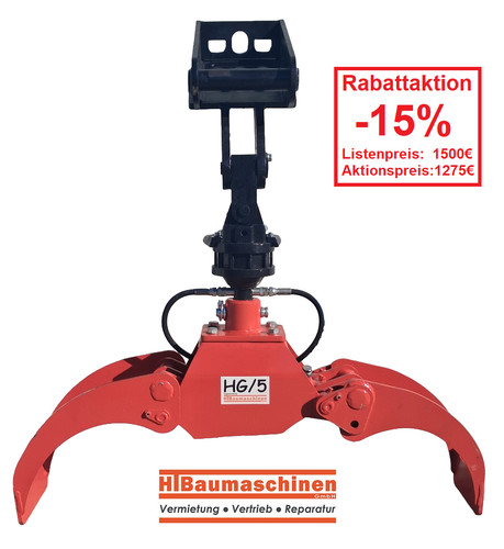 Holzgreifer hg5 incl - holzgreifer,
