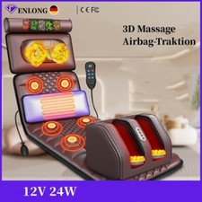 Massagematte mit Wärmefunktion Massageliege Ganzkörpermassage Massagegerät