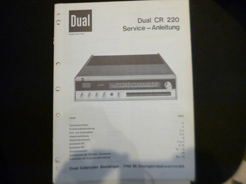 Original service manual - original,