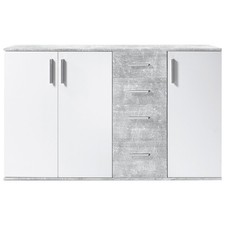 Sideboard weiß beton optik - sideboard,