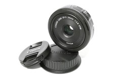 Canon EF-S  2,8 / 24 mm STM  Pancake Objektiv für EOS gebraucht in ovp