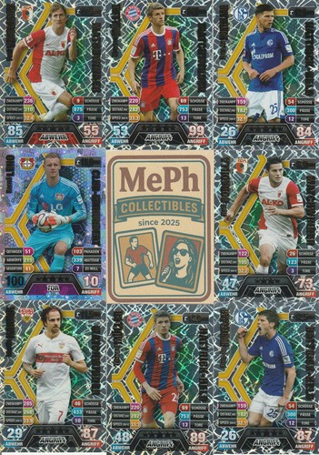 2014 topps match - topps, attax