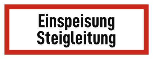 Einspeisung steigleitung - einspeisung,