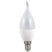 LED-Glühbirne F40 E14 560lm Warmweiß Milchglas 6.3W IP20 - Polux Platinum