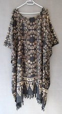 Kaftan Tunika lang SCHWARZ