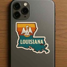 Louisiana sticker USA state