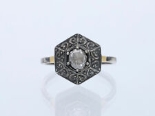 Top Preis Ring 0,35 ct. Solitaire Diamant 585 Gelb Gold 925 Silber Deta Schmuck