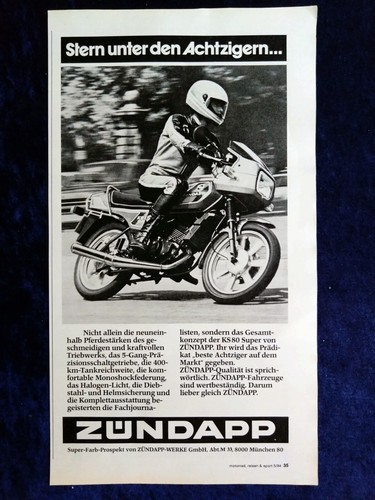 Zündapp super - ks, 80
