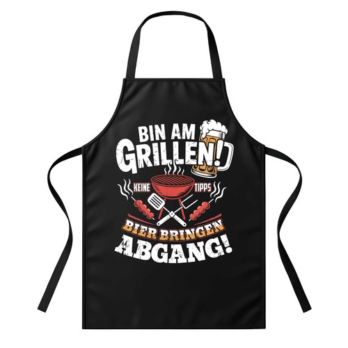Grillschürze herren bin - grillschürze,