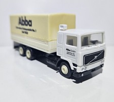 Herpa 380 42 H0 1:87 LKW VOLVO F12 SOLO FAHRZEUG Plane PRITSCHE ABBA SCHWEDEN