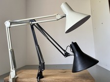 Federzug Architektenlampe Schreibtischlampe Werkstattleuchte Vintage 70er Lampe