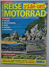 Reise Motorrad ride on! 2003/5 + Aprilia RSV Mille Tuono + BMW R 1150 RT +RM0305