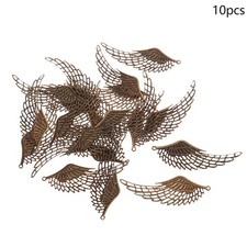 10Pcs Angel Wings Pendant