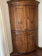 Biedermeier Eckschrank Kirsche