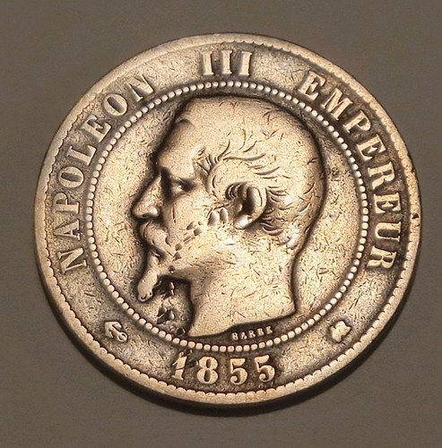 Centimes frankreich 1855 - 10,