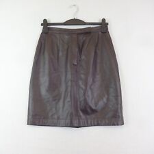 Apostrophe Rock UK 12 braun Leder kurz Mini 90er Herbst Gilmore