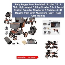 Luxus 3-in-1 Kinderwagen