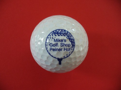 Golfball mit logo mike - logo, mike´s