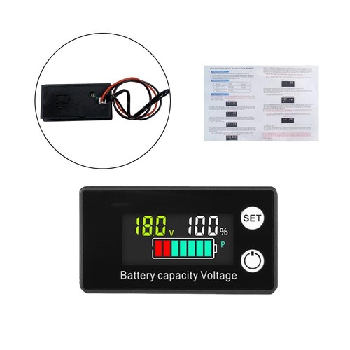Batterieanzeige kapazität 12v - kapazität,
