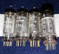 Konvolut 4 Stück Röhren