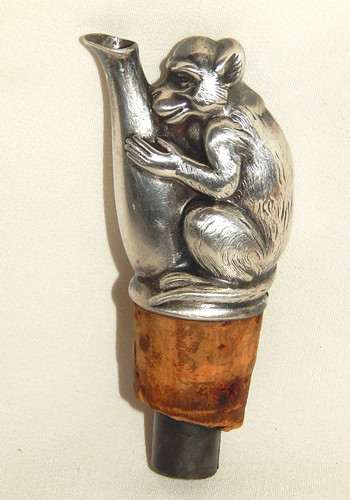 Flaschenausgiesser affe - flaschenausgiesser,