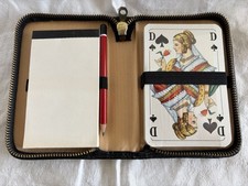 Skat-Kartenset, Lederetui