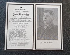 Sterbebild - Stalingrad 25.9.1942 Luftnachrichten Abt.