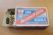 Alte Packung GURA - Reissbrett-Stifte - Teilgefüllt 