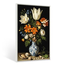 Wandbild luxus blumenvase - ✅,