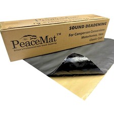 PeaceMAT PRO 5mm Butyl Schalldämpfungsmatte 4m Auto Van Dämmung Dampfsperre