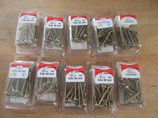 10 Pakete Holzschrauben halbrundkopf 3,5x30mm / BWRegK5Nr20