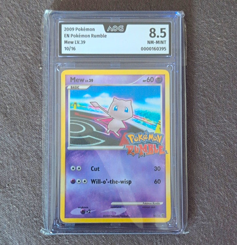 Mew holo pokémon rumble - 10/16,