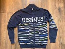 Sweat jacke desigual - /, blau